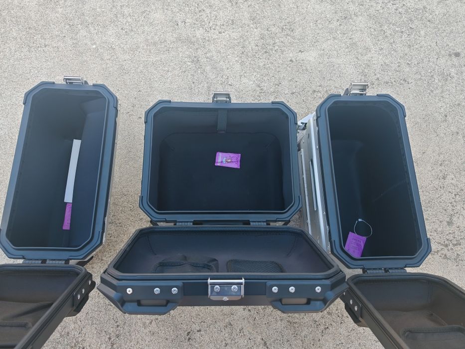 Conjunto de 3 malas em alumínio