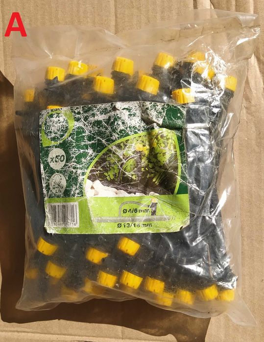 Gotejadores vasos ou jardim com aste-Geolia- Para tubos de 4-6 mm