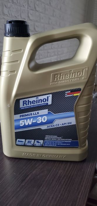 Моторна олива SWD Rheinol Primus LLX 5W-30, 5л