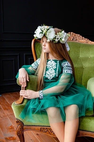 Вишиванка.  Вишиті сукні