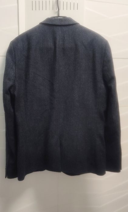 Marynarka Topman r. 42 / M Wełna granat
