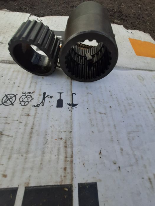 Муфта шестерня ruggerini rd270 до редуктора та двигуна