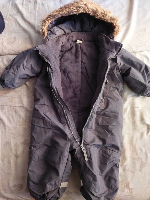 Зимний детский комбинезон ,H&M,на 1-1,5года