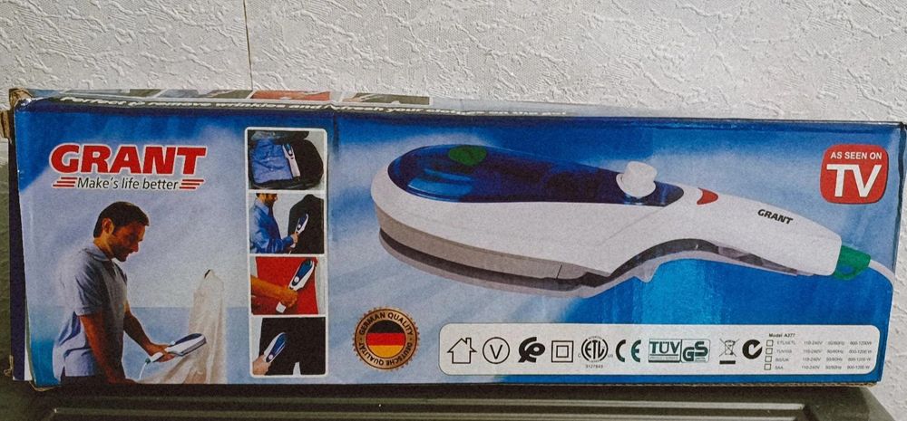 Відпарювач для одягу Tobi Grant Steam Brush ручний