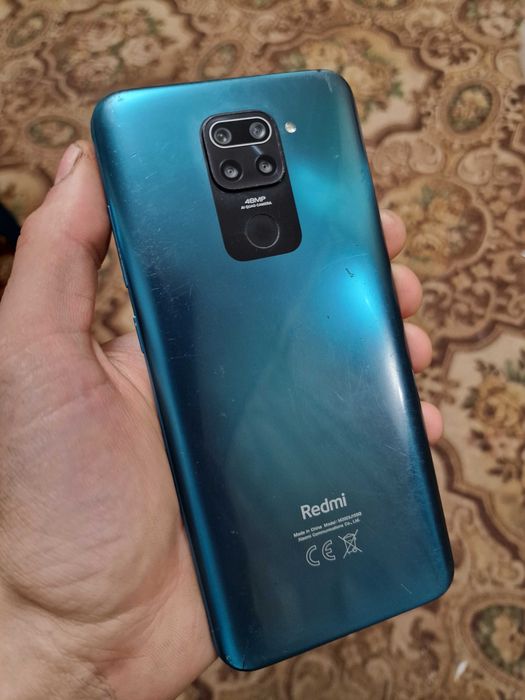 Xiaomi redmi note 9 3/64GB + чехол