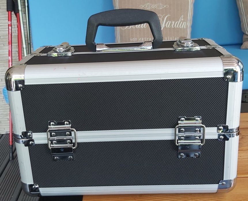 Kuferek kosmetyczny / organizer 37×23 – rozkładany