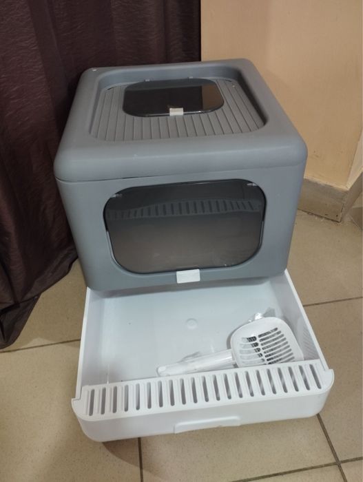 Туалет кошачий . Туалет для котиків