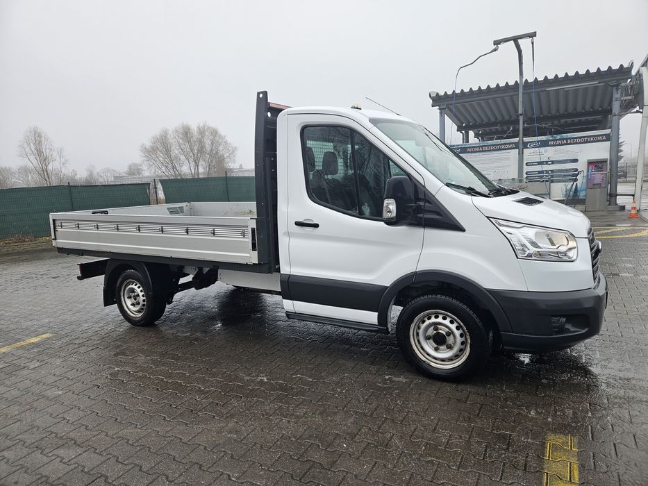 Ford Transit 3-osobowy Aluminiowa Skrzynia Plandeka Niski Przebieg