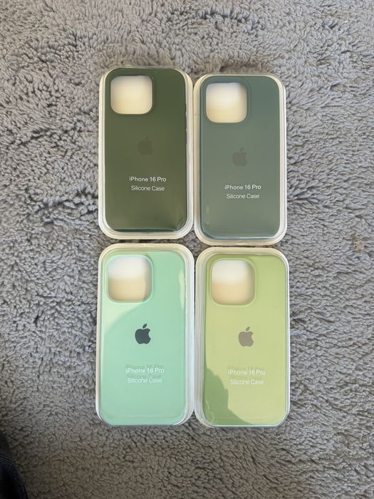 Capas Silicone iPhone 16 Pro