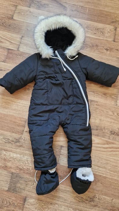 Комбінезон зимовий теплий 74см zara