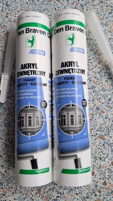 Akryl zewnętrzny biały