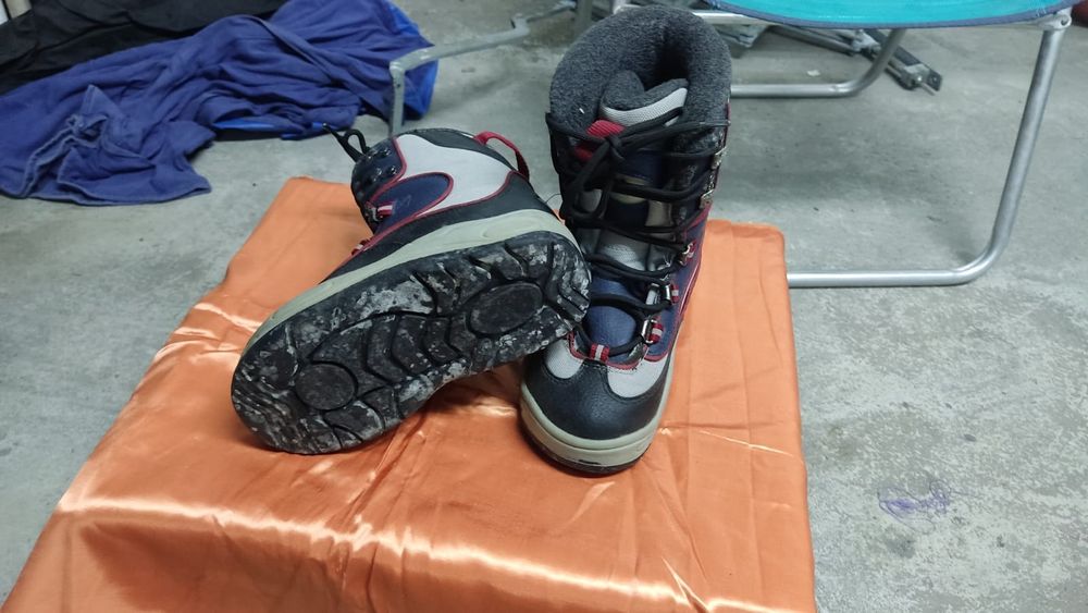 Botas para a neve
