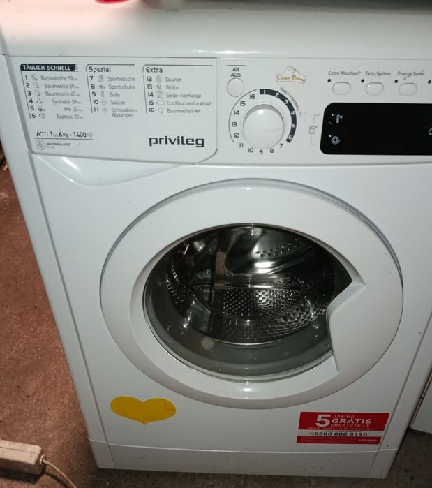 Pralka Privileg 6kg 1400obr z Niemiec