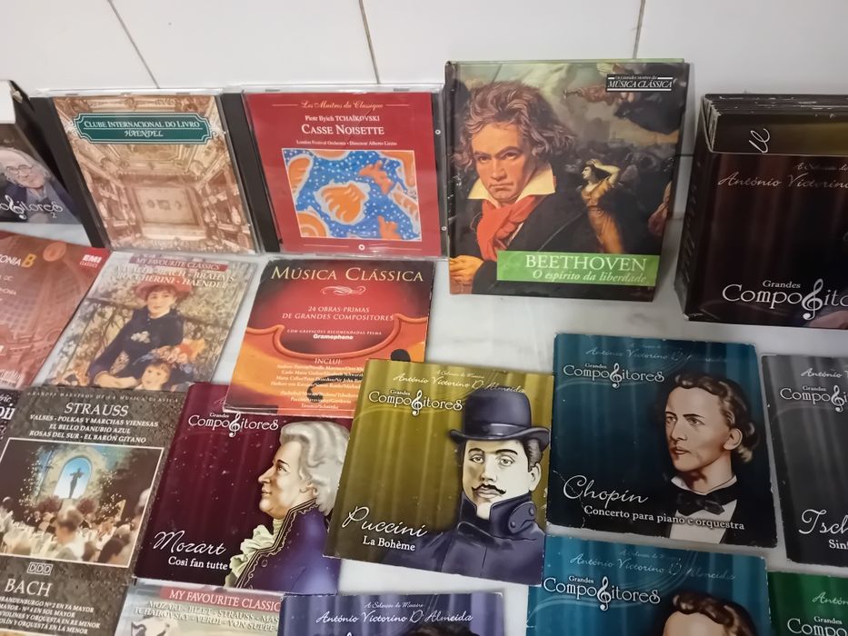 Conjunto de 54 Cds Originais Música Clássica Diversos