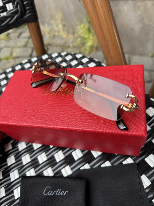 Сонцезахисні жіночі окуляри Cartier нові