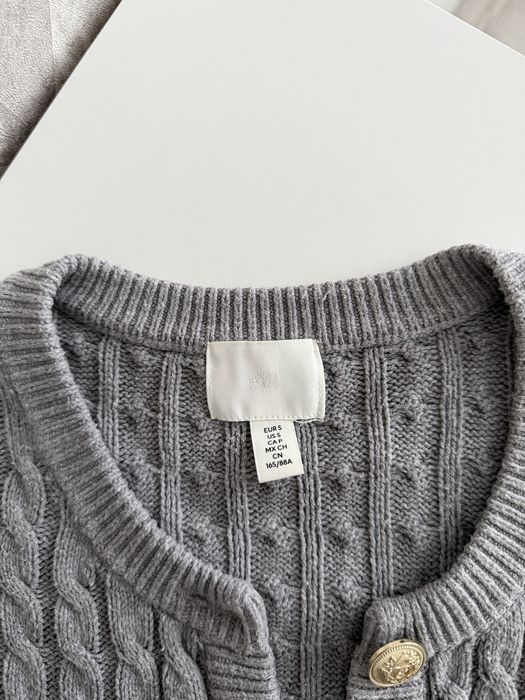 Кардиган H&M сірий