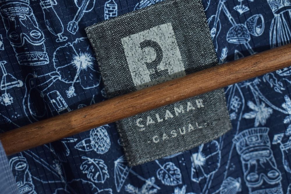 Calamar Casual Bawełniana Marynarka Męska 58