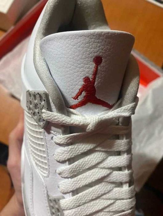 Nike Air Jordan 4 Retro White Cement R.41