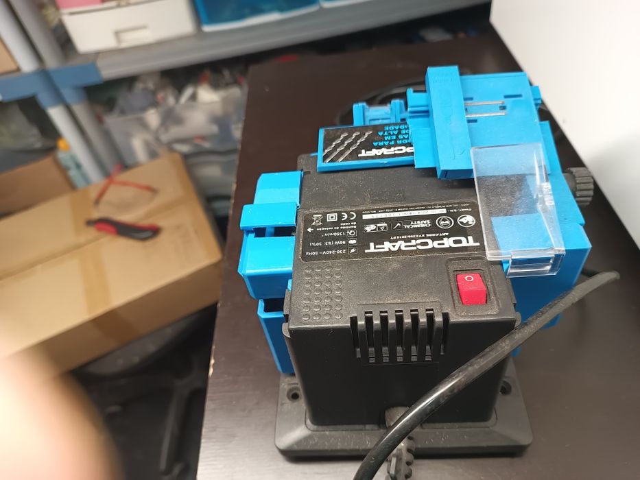 Afiador multiuso. Brocas, Formões, Facas, Tesouras...