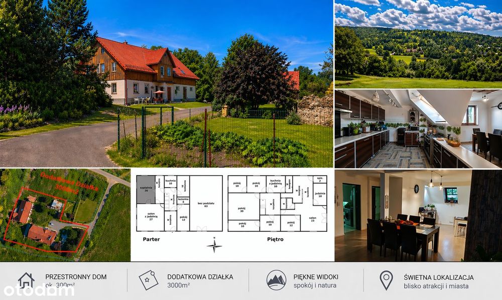 Dom Inwestycyjny 300 M², Stodoła 200 M² | Góry Izerskie