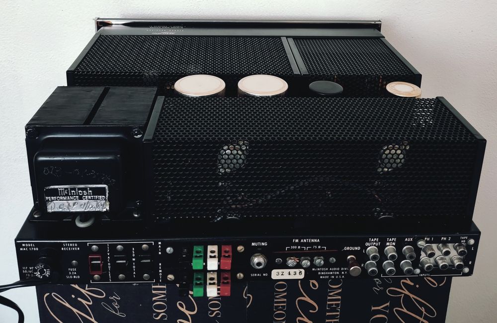 MAC 1700 McINTOSH Amplituner wzmacniacz lampowy