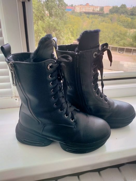 Сапоги зимние на девочку