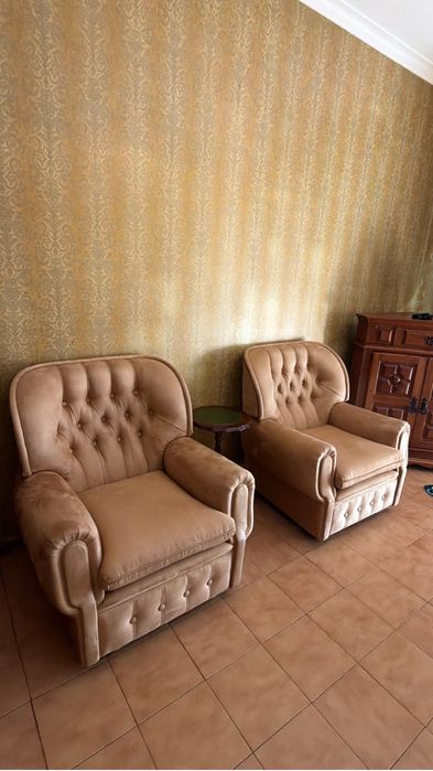 Sofa com 2 poltronas