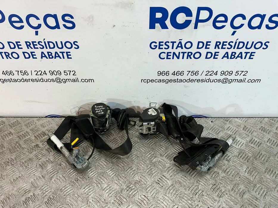 Conjunto Cinto De Segurança Frontal Direito Esquerdo Original Alfa