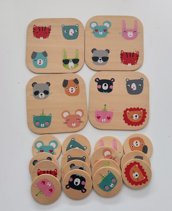 Conjunto de jogos e brinquedos infantis