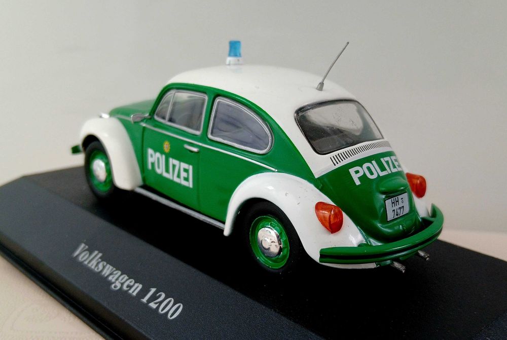 VW Carocha 1:43 Policia Alemã