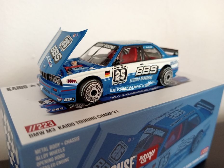 BMW M3  Kaido hause 1:64,  Mini GT, Hot Wheels + inne