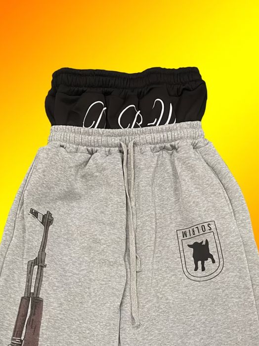 ak47 double waist sweatpants