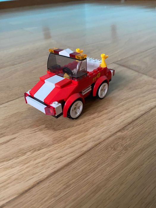 Lego bombeiros com manual de instruções