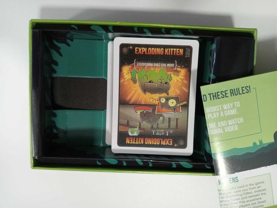 Exploding Kittens - Versão Zombie Kittens