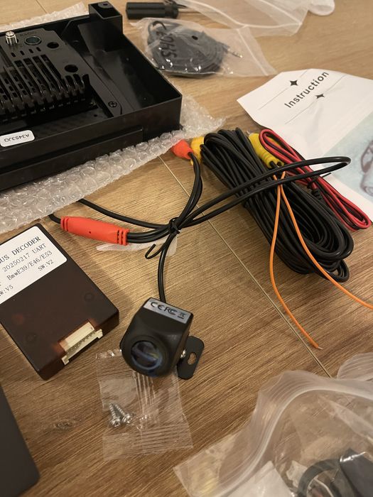 Nowe radio Android BMW E39 od 1999 komplet + kamera cofania