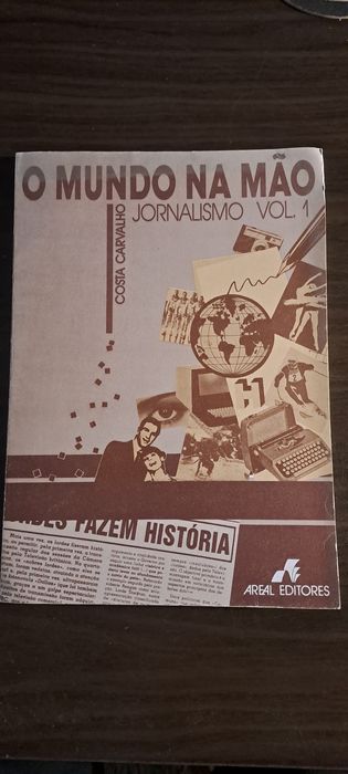 Livro "O Mundo na Mao" Jornalismo vol. 1