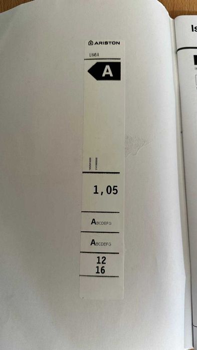 Máquina de Lavar Loiça de Encastre Ariston LI 645 A – 12 Serviços