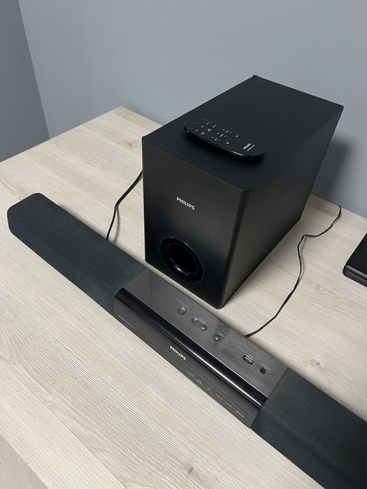 Саундбар PHILIPS  HTL2160/12, домашній кінотеатр 2.1, компактний
