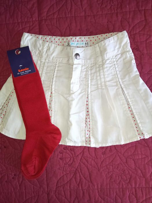 Vestido alusivo Natal 5 anos