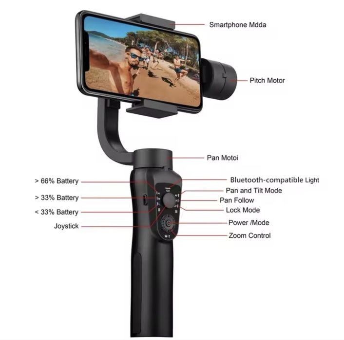 Стабілізатор  3-Axis Gimbal S5B