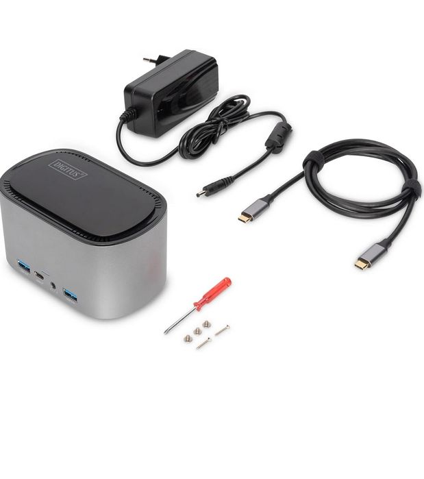 Nowa stacja dokująca DIGITUS 11w1 USB C z miejscem na SSD M2