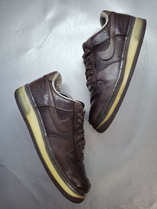 Кроссовки Nike Air Force 1 Supreme 07 Plus Brown