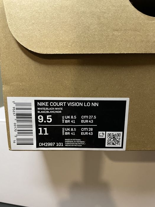 Nike Court Low | Найк корти EU 43 27,5 см