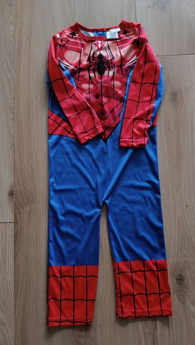 Strój Spiderman jednoczęściowy na bal