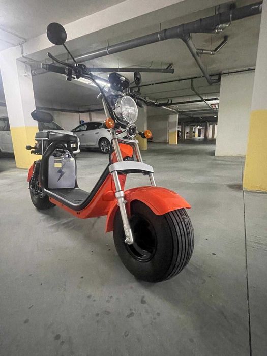 Mota Citycoco Elétrica com Duas Baterias – Autonomia até 120 km