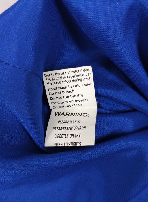 Niebieska letnia sukienka damska unique rozmiar M