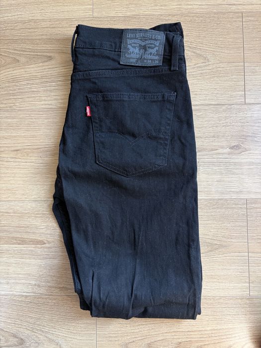 Levis 502 w34 l36 czarne