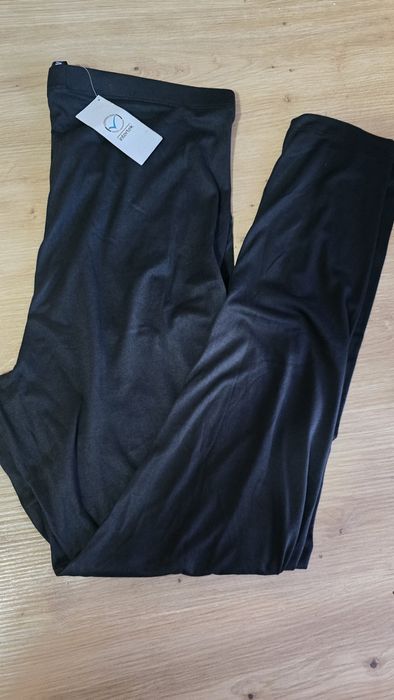 Nowe czarne legginsy damskie L