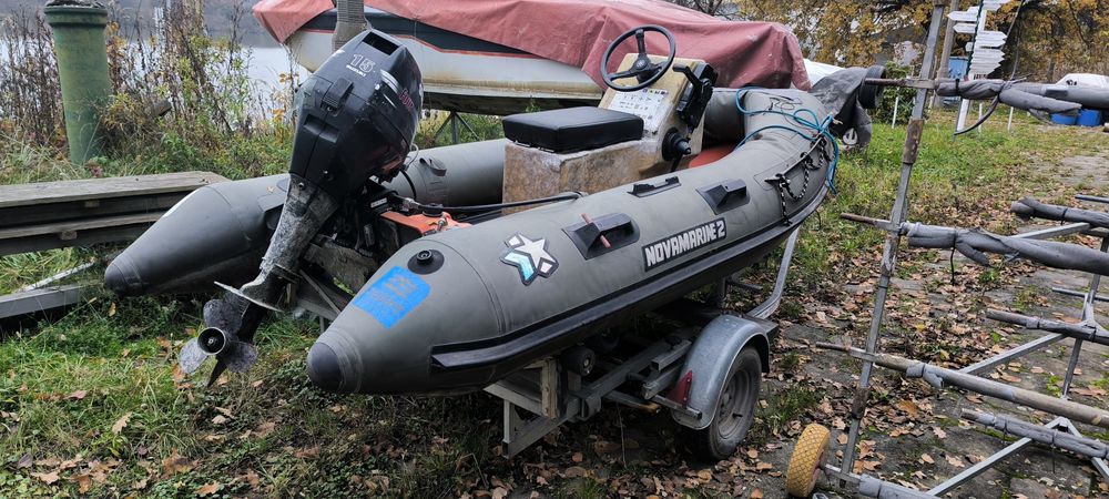Motorówka RIB + ew. przyczepa