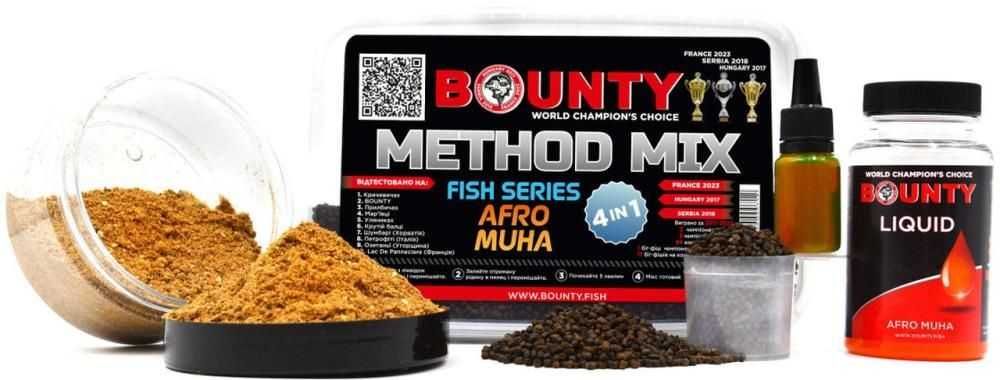 zanęnta Pellet Zanętowy METHOD MIX 4in1 - AFRO MUCHA